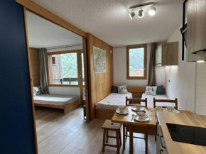 Studio divisible avec balcon, proche des pistes, animaux admis - FR-1-355-161